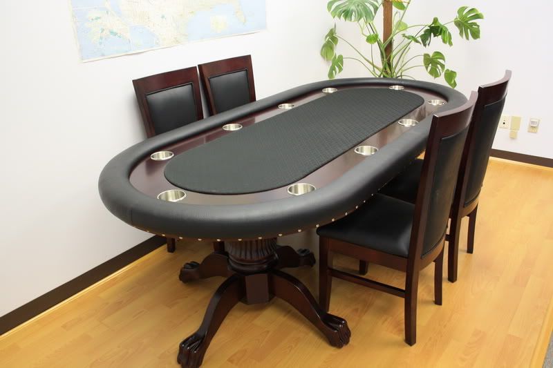 92" Solid Wood Poker Table MRC Poker Tables The Monarch eBay